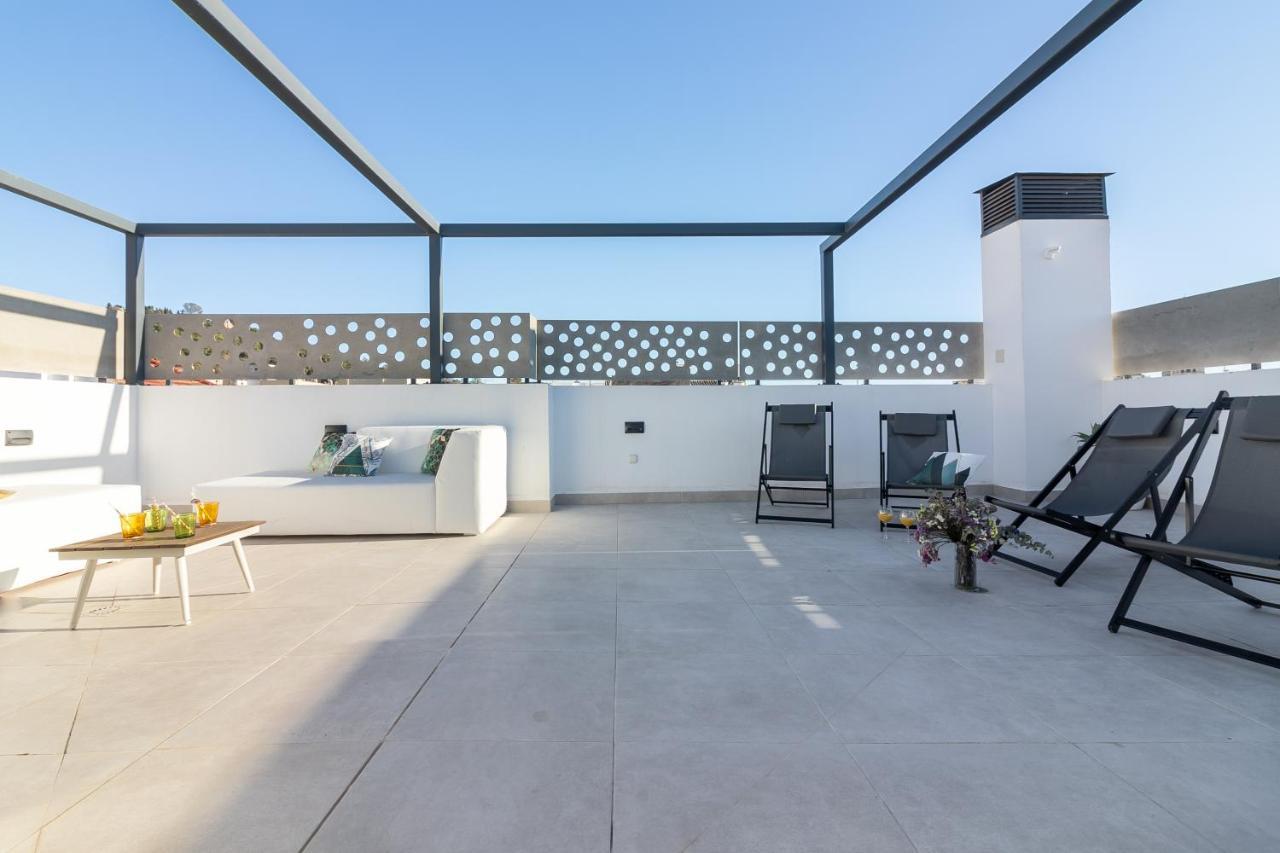 Malaga Center Flat Mariblanca 12 Sun & Terrace Boutique Leilighet Eksteriør bilde