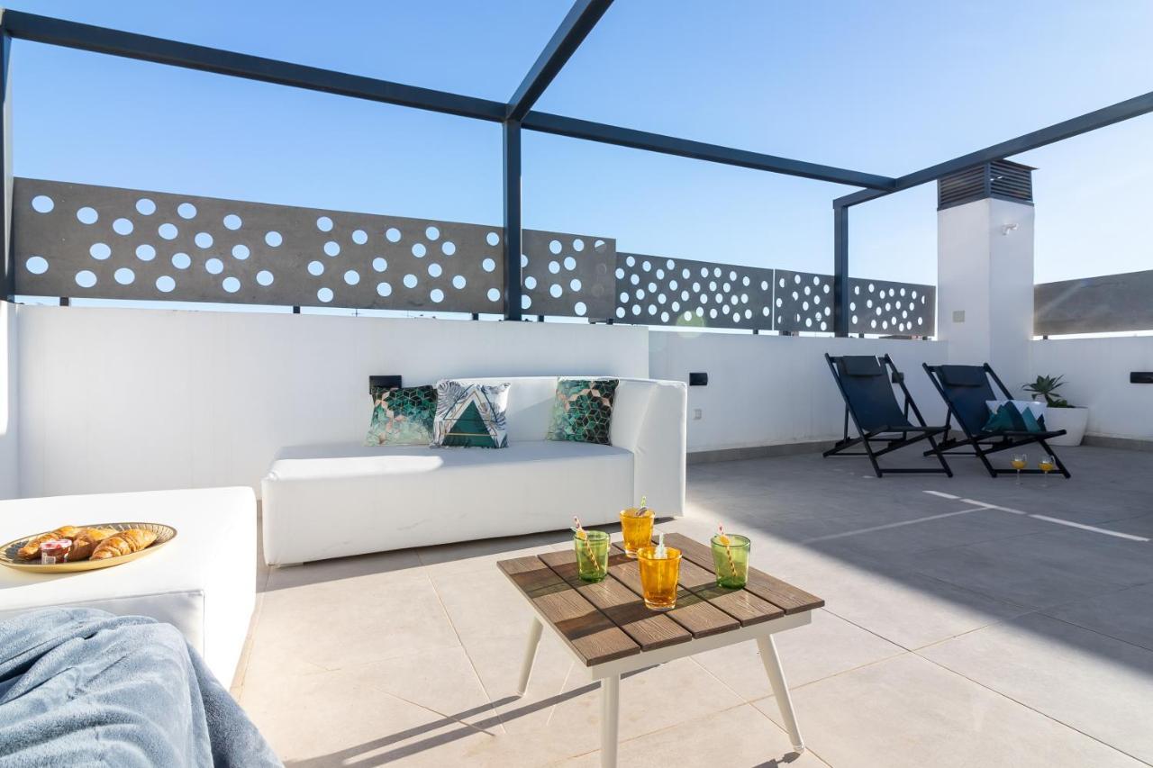 Malaga Center Flat Mariblanca 12 Sun & Terrace Boutique Leilighet Eksteriør bilde
