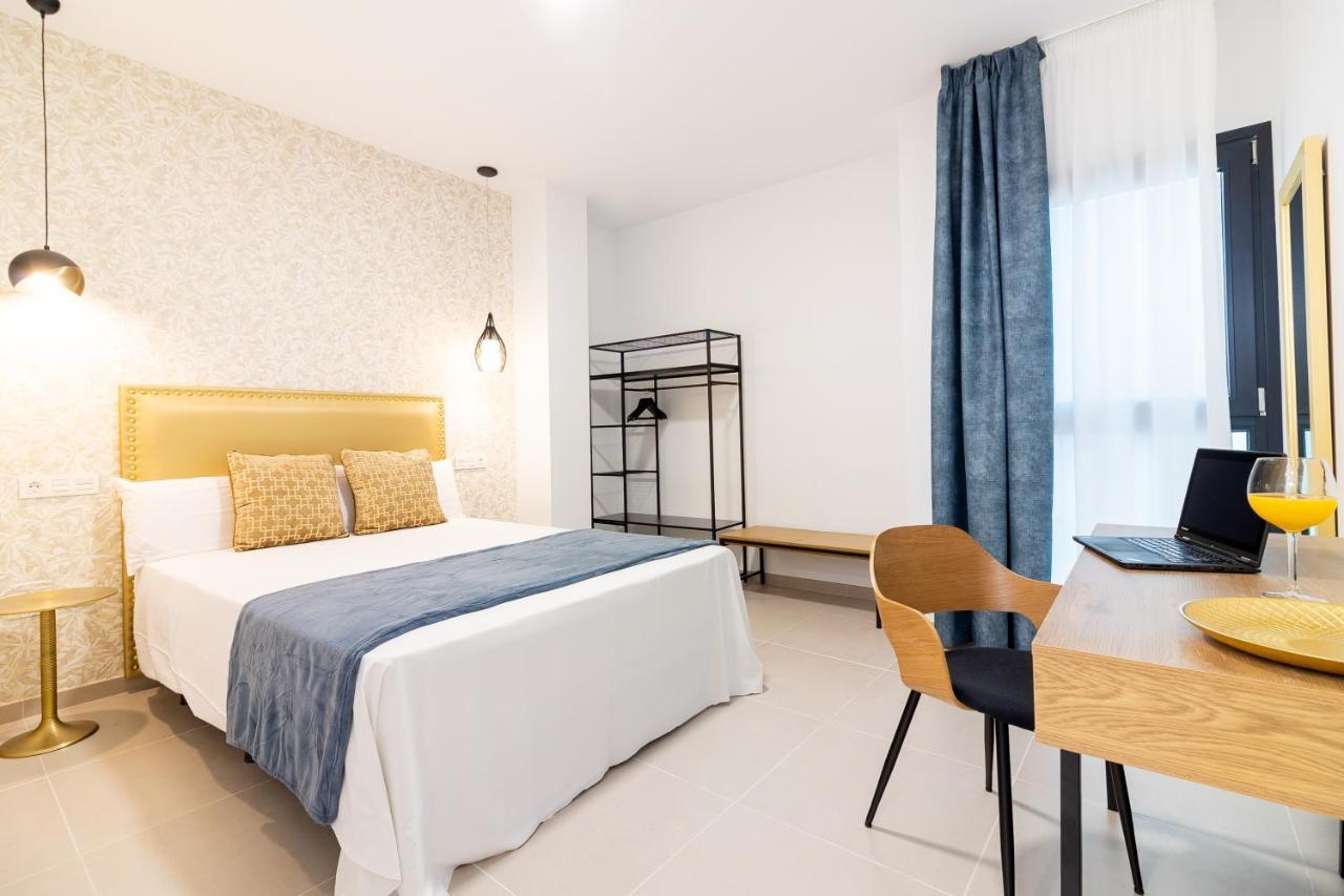 Malaga Center Flat Mariblanca 12 Sun & Terrace Boutique Leilighet Eksteriør bilde