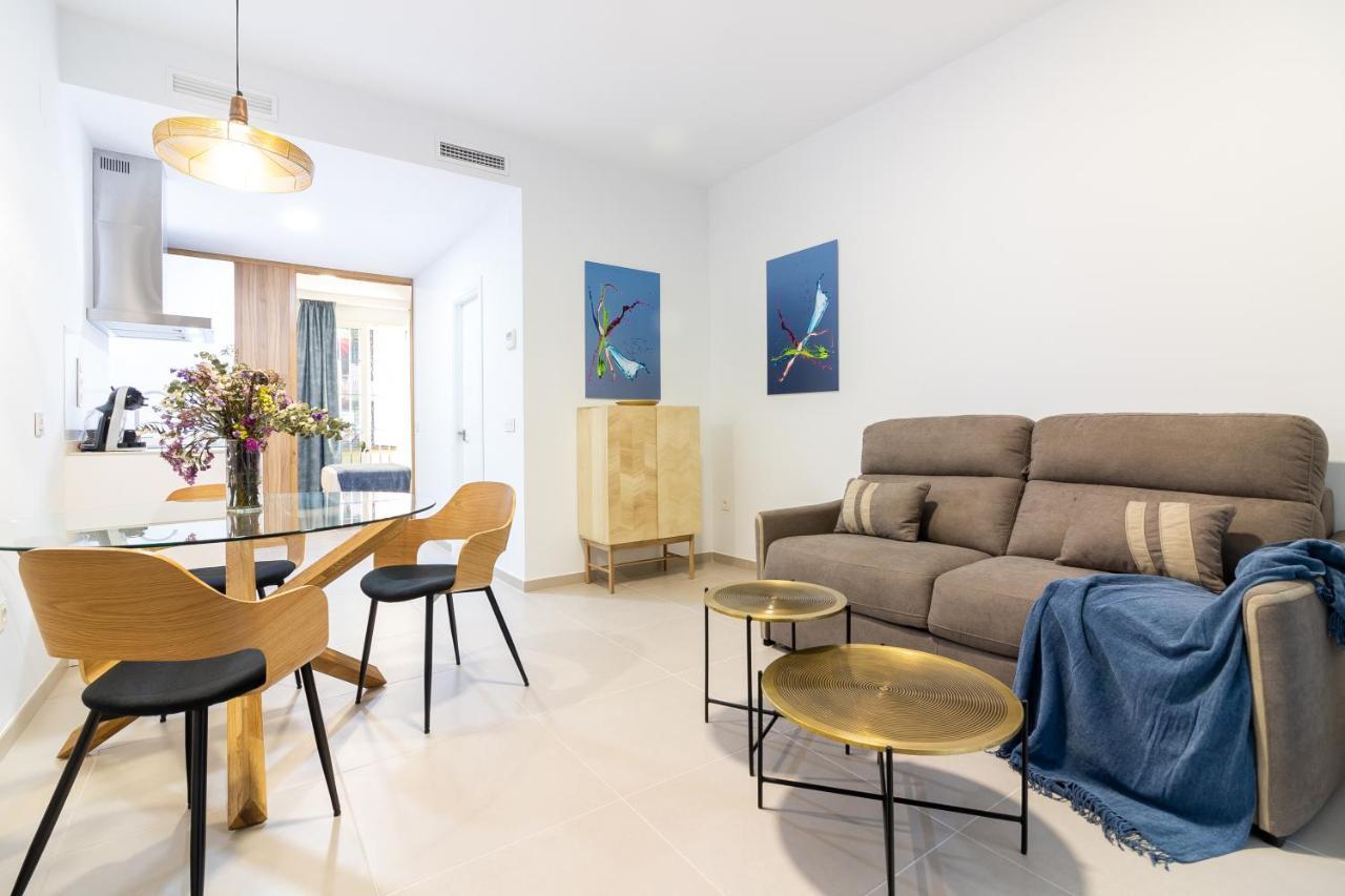 Malaga Center Flat Mariblanca 12 Sun & Terrace Boutique Leilighet Eksteriør bilde