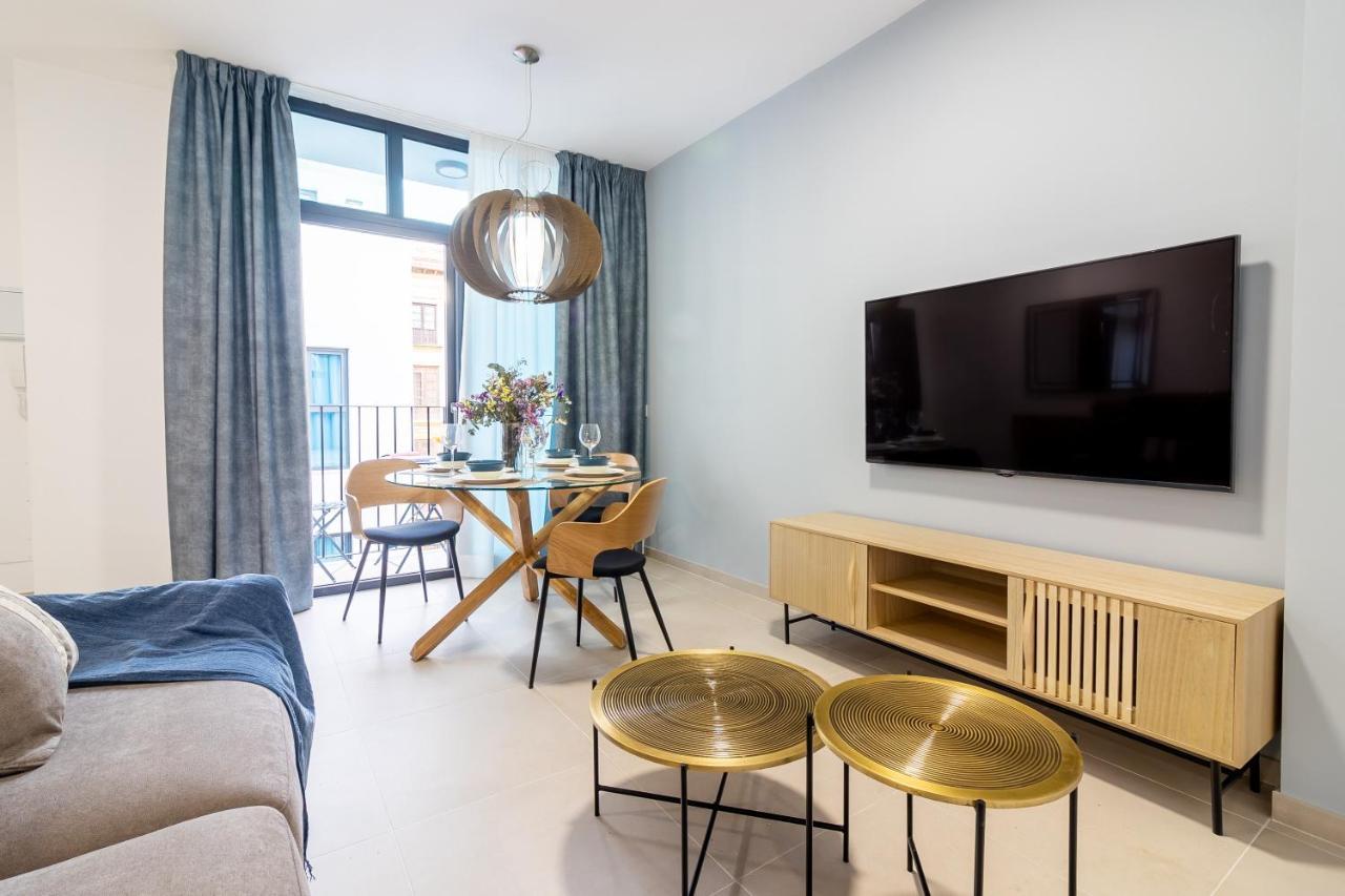 Malaga Center Flat Mariblanca 12 Sun & Terrace Boutique Leilighet Eksteriør bilde