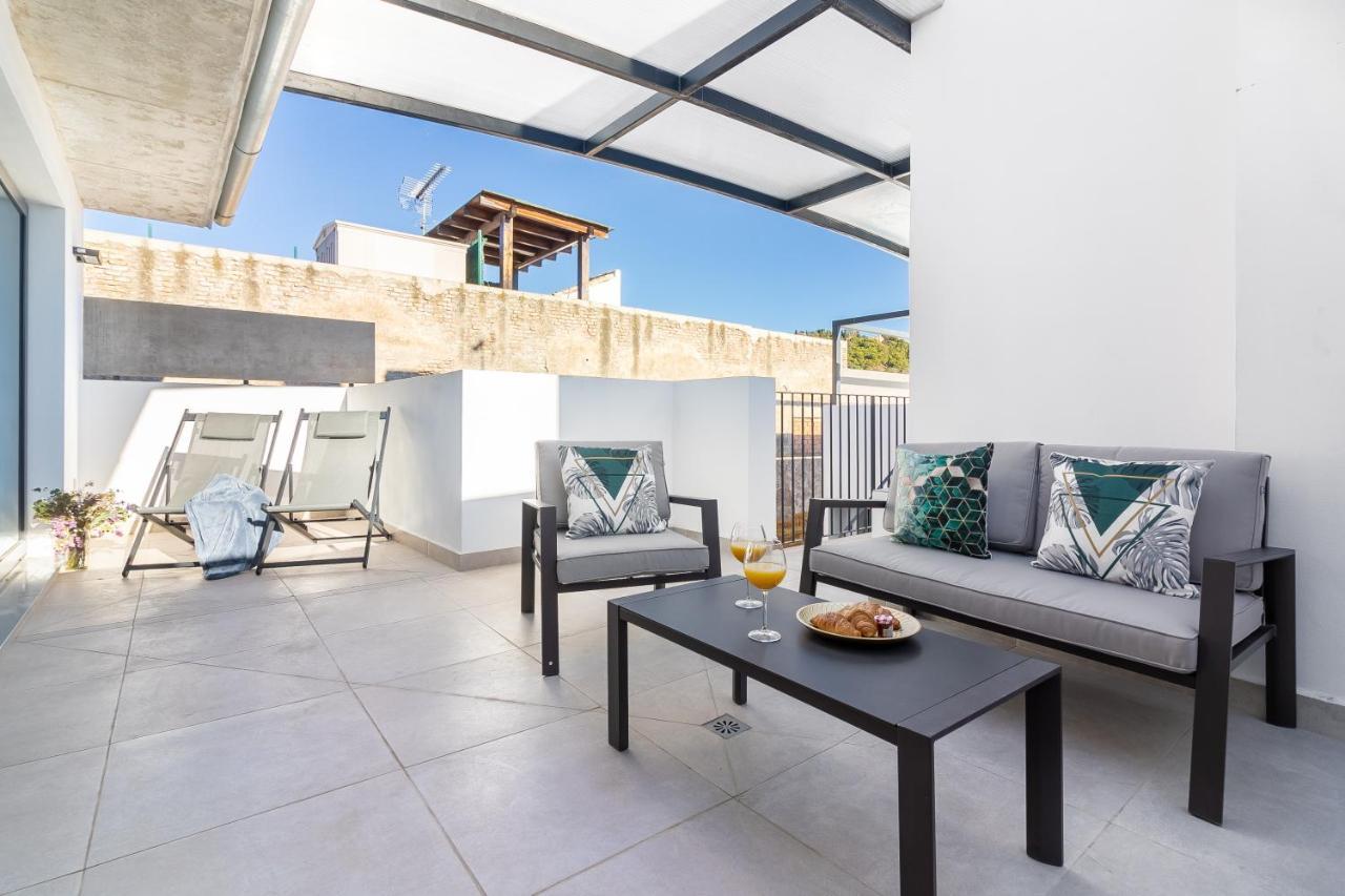 Malaga Center Flat Mariblanca 12 Sun & Terrace Boutique Leilighet Eksteriør bilde